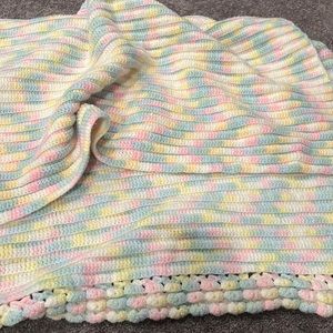 Baby blanket , never used , knitted